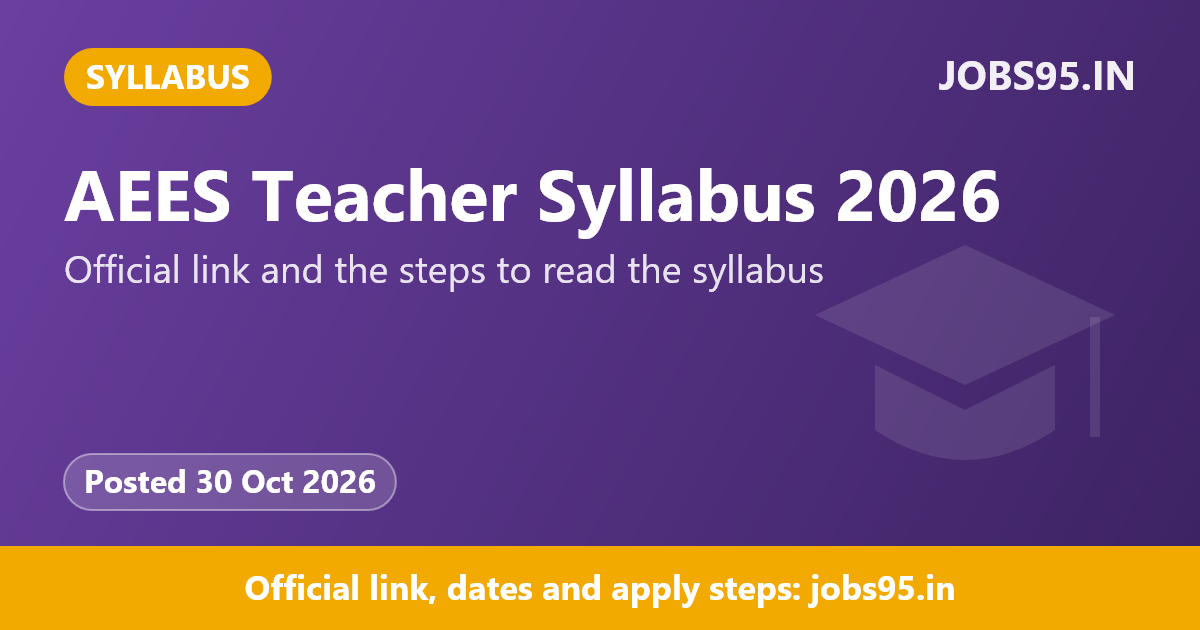 AEES Teacher Syllabus 2026