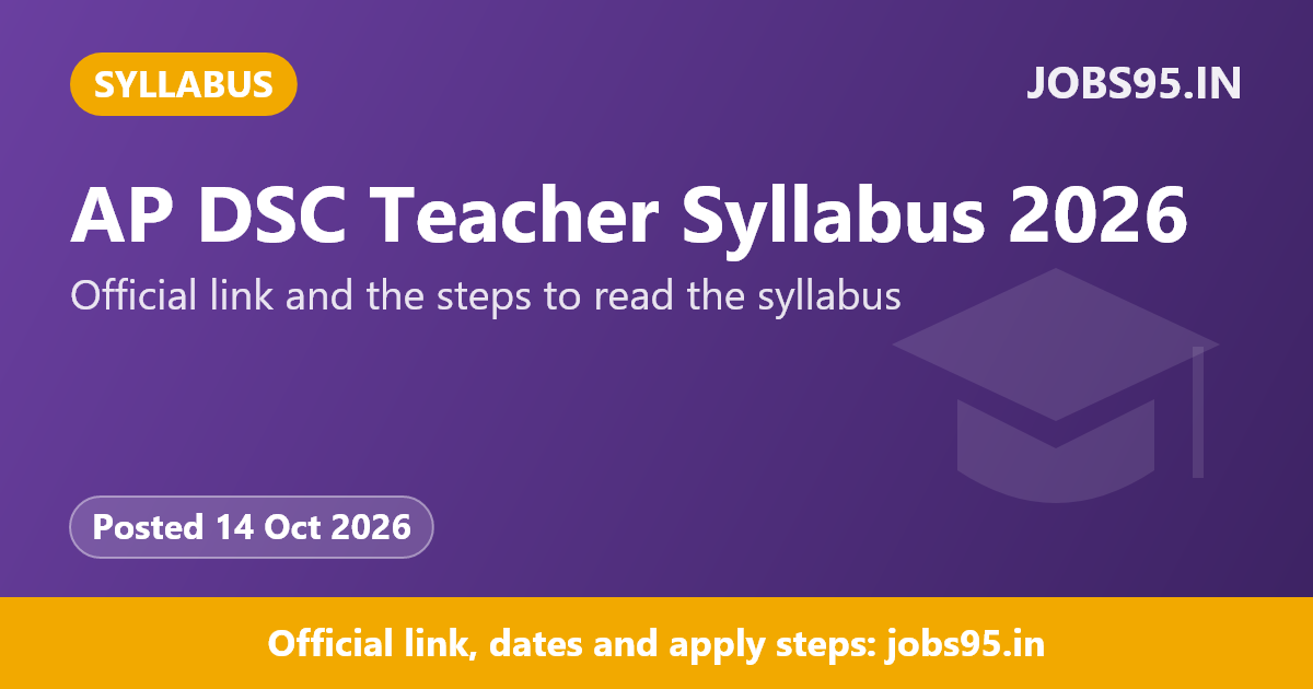AP DSC Teacher Syllabus 2026